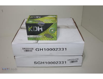 Front & Rear Disk Rotors Kdh Dr23310E Ceramic Brak...