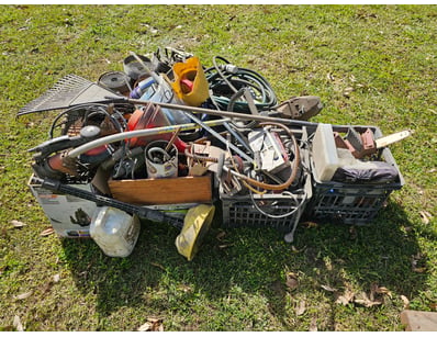 Assorted tools and equipment, including whipper sn...