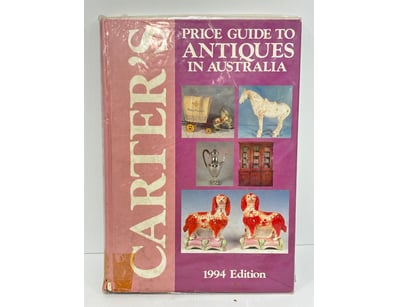 CARTER’S PRICE GUIDE TO ANTIQUES IN AUSTRALIA, HAR...