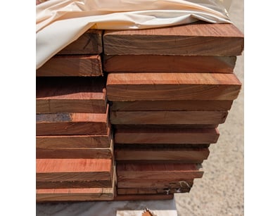 Timber Hardwood Decking (A986) - Lot 13