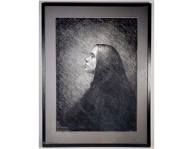 KAIN WHITE

Original Charcoal On Paper

Title: Unk...