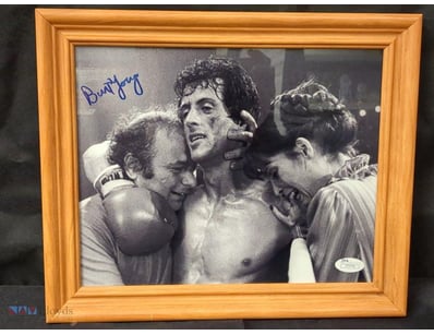 AUTOGRAPHED PHOTOGRAPH OF BURT YOUNG.

Item Size: ...