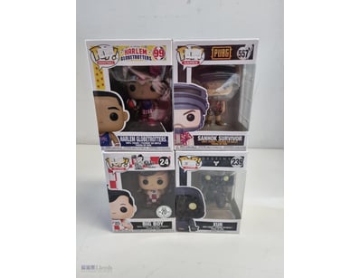 FUNKO POP VINYL COLLECTION - FOUR BOXED FIGURES (H...