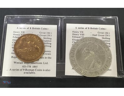 UNITED KINGDOM 1600-1685-REPLICA 2 COINS   



294...