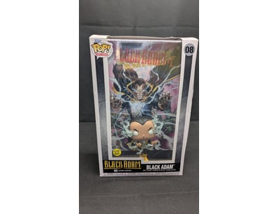 FUNKO POP! COMIC COVERS BLACK ADAM #08 DC SUPER HE...
