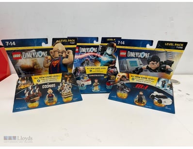 LEGO DIMENSIONS LEVEL PACK COLLECTION - THE GOONIE...