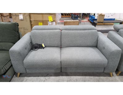 Archer Y0467 Dark Grey Electric 2 Seater Couch 

P...