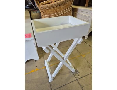 Side Table, White

Dimensions: H 66cm x W 40cm x D...