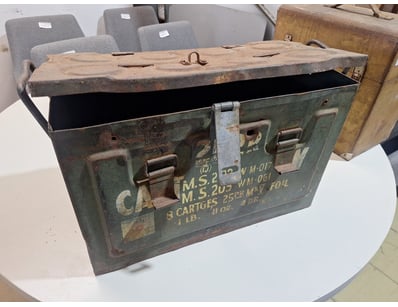 Storage Chest, Metal Style

