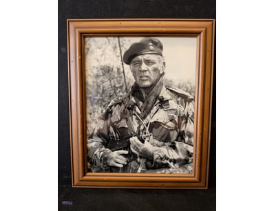 AUTOGRAPHED PHOTO OF RICHARD BURTON IN HIS ROLE AS...