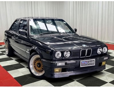 <b>1990 BMW 318iS E30 Coupe - Black - 286,973km - ...