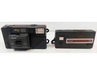 VINTAGE KODAK FILM CAMERA COLLECTION - VR35, TELE-...