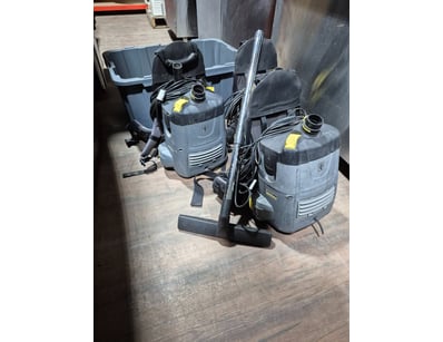 Vacuum Cleaners, Karcher

SOLD AS LOT

