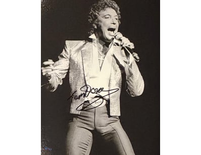 TOM JONES SIGNED PHOTO

Tom Jones Personally Signe...