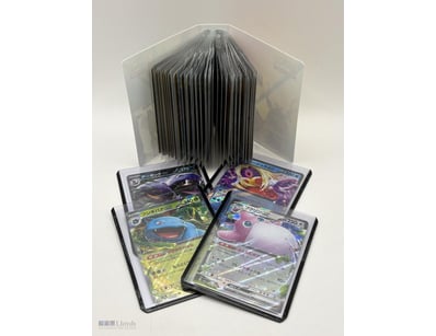 POKEMON CARD PORTFOLIO / BINDER COMPLETE + ULTRA R...