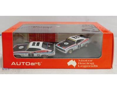 TWIN SET OF THE 1977 BATHURST 1000 1-2 FINISH FORD...