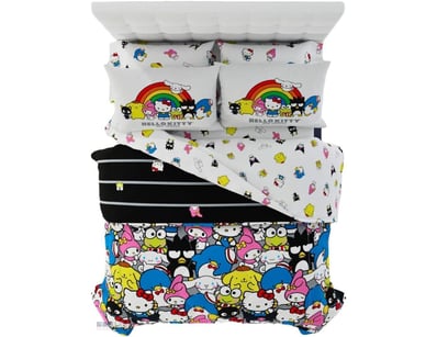 RRP $129 Franco Sanrio Hello Kitty & Friends Beddi...