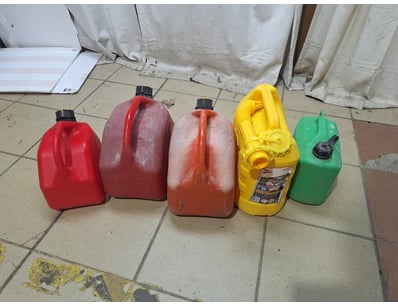X5 Various Jerry Cans

SOLD AS LOT

