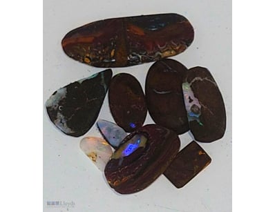 170CT YOWAH AND KOROIT BOULDER OPAL RUBS        

...