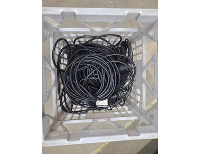 Various 240v Power And Extension Cords, Quantity T...