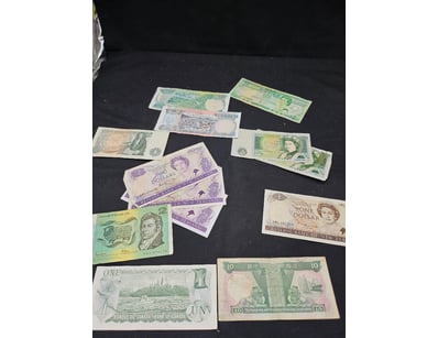 MIXED INTERNATIONAL CURRENCY COLLECTION

584608+22