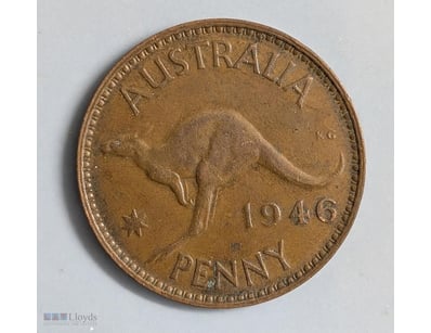 RARE DATE 1946 AUSTRALIA PENNY COIN     

Rare Dat...