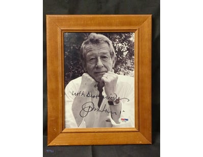 THIS IMAGE FEATURES A HAND-SIGNED PHOTOGRAPH OF TH...