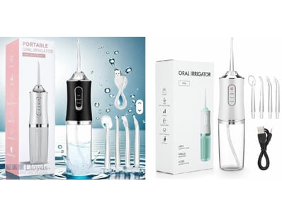 2 X Water Picks Teeth Cleansing Tartar Removal Por...