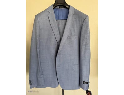 PURE MERINO AUSTRALIAN WOOL 2 PCS MEN SUIT 

Mater...
