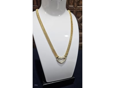 2XPCS YELLOW GOLD PLATED  CHAIN 

Total Item Weigh...