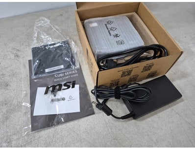 NUC, MSI, Cubi Nuc

Note: Unknown working condit...
