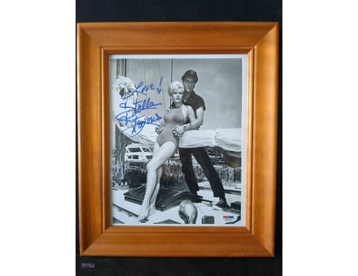 AUTOGRAPHED PHOTOGRAPH OF STELLA STEVENS.

Item Si...