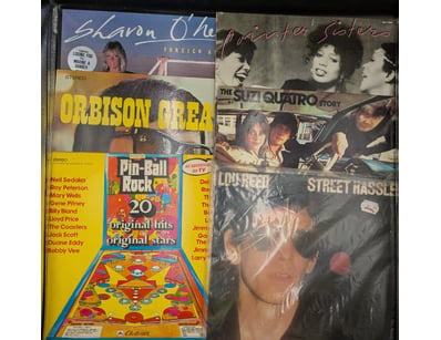 VINTAGE VINYL RECORD COLLECTION - 1970S-1980S ROCK...