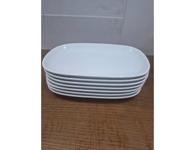 White Dinner plates

