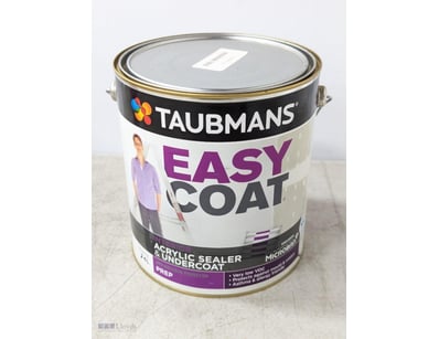 Paint, Taubmans, Easy Coat, Prep, Whits, 4L Tin 

...