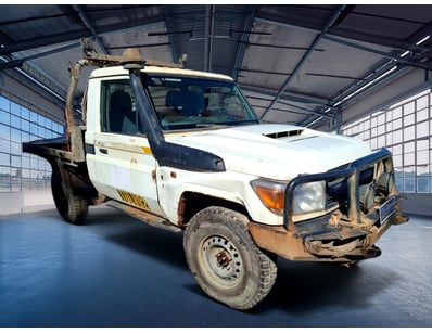 <b>2017 Toyota Landcruiser VDJ79R Single Cab Utili...