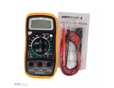 Multi-meter Portable Lcd Digital AC/DC voltage Dio...