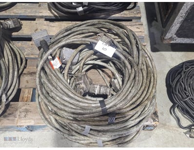 10 Pole, Wieland, Hoist, Control Cable, 4 x Cables...