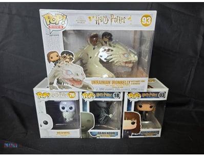 FUNKO POP! HARRY POTTER COLLECTION - FOUR PIECE LO...