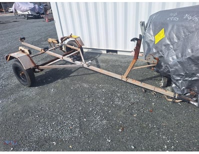 Booker Boat Trailer, Single Axle, 50mm Hitch, Winc...