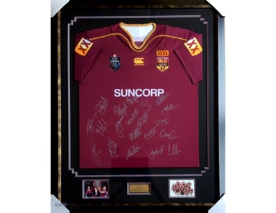 2017 QUEENSLAND STATE OF ORIGIN PERSONALLY SIGNED ...