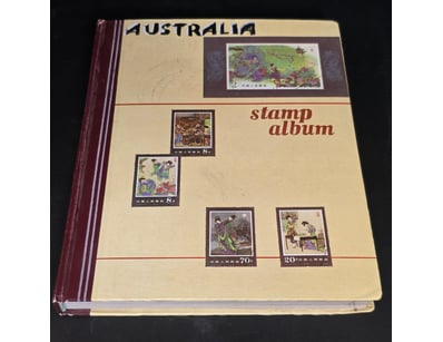 AUSTRALIA STAMP ALBUM COLLECTION - VINTAGE STAMPS ...