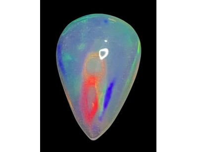 1.17 CARAT CERTIFIED NATURAL WHITE OPAL

Identif...
