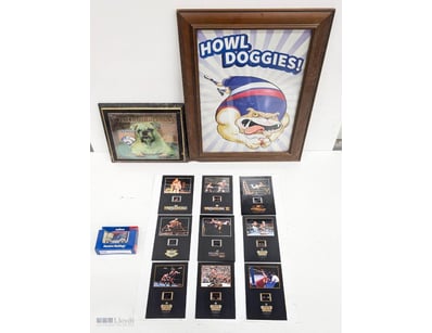 WESTERN BULLDOGS AFL MEMORABILIA COLLECTION WITH W...