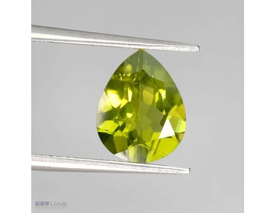 NATURAL 3.16CT PEAR FACET GREEN PERIDOT     

Natu...