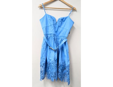 Rebecca Vallance 'Montreux Mini' dress in periwink...