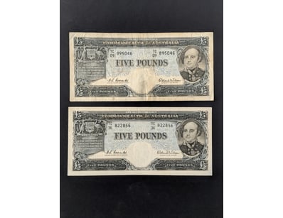 UNRESERVED Banknotes & Coins (A996) - Lot 1142