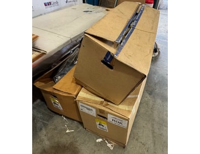 Three assorted boxes of car parts

Note: sold as l...
