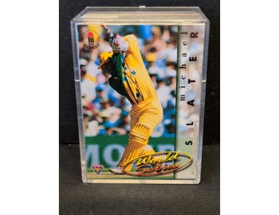 WORLD SERIES CRICKET TRADING CARDS FULL SET

Con...