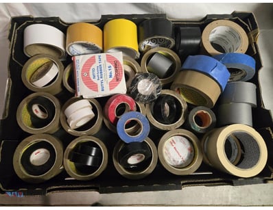 Different Types Of Tapes, Over 40 Rolls